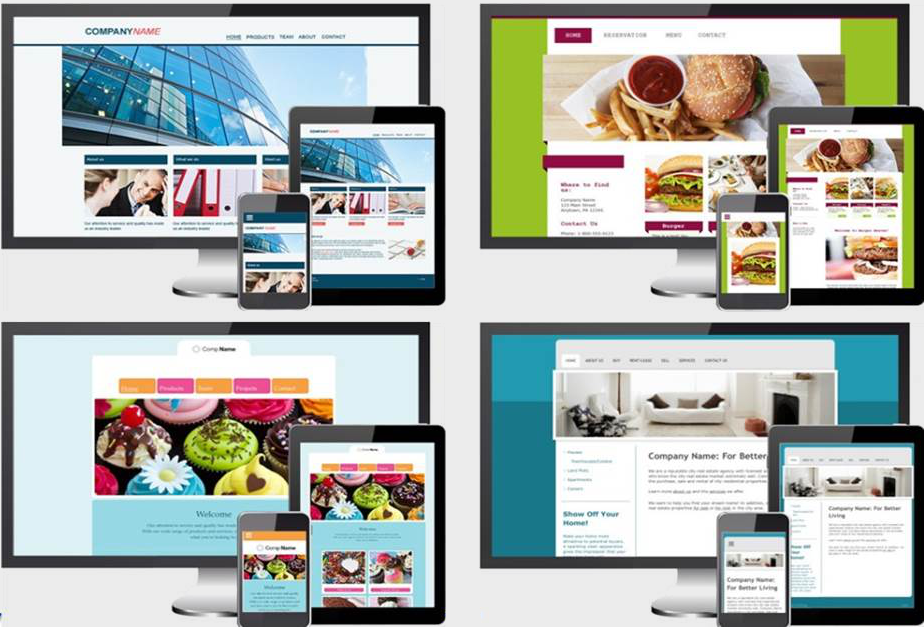 1&1 MyWebsite Responsive Layout