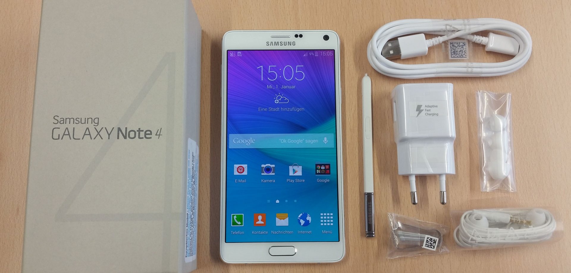 Samsung GALAXY Note 4 Unboxing