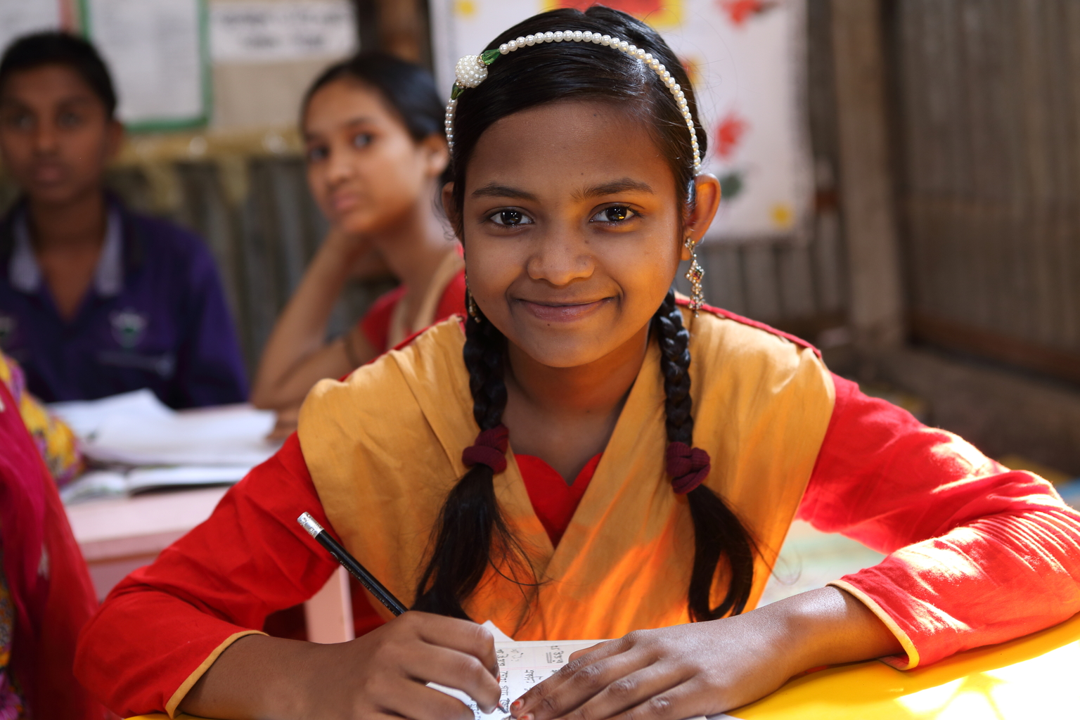 Mädchen in Bangladesch Bildung ermöglichen. © UNICEF
