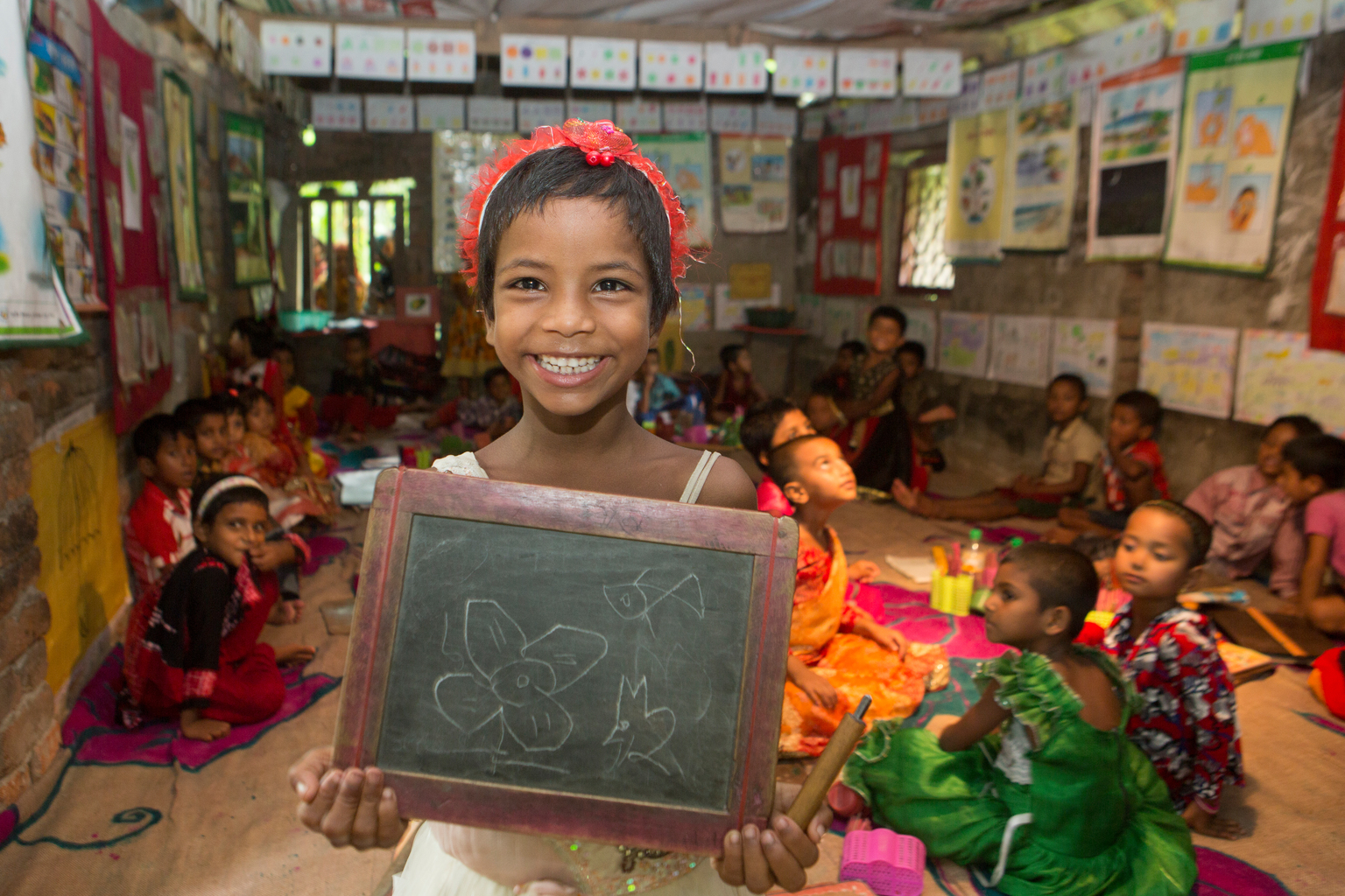 Bildung für Mädchen ist in Bangladesch nicht selbstverständlich. © UNICEF