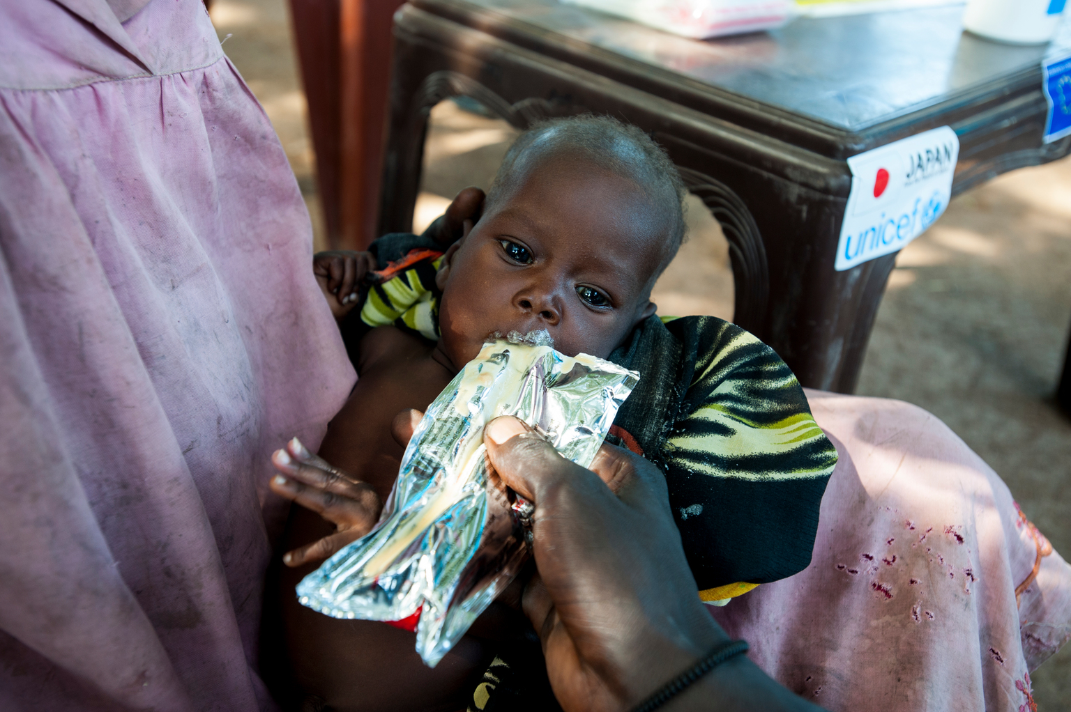 Südsudan: Erdnusspaste gegen Hunger