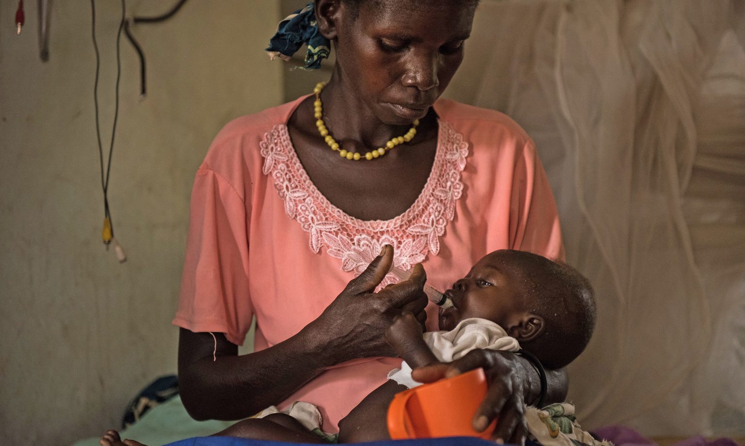 Südsudan: Mangelernährung bedroht Kinder. © UNICEF/UN067946/Hatcher-Moore