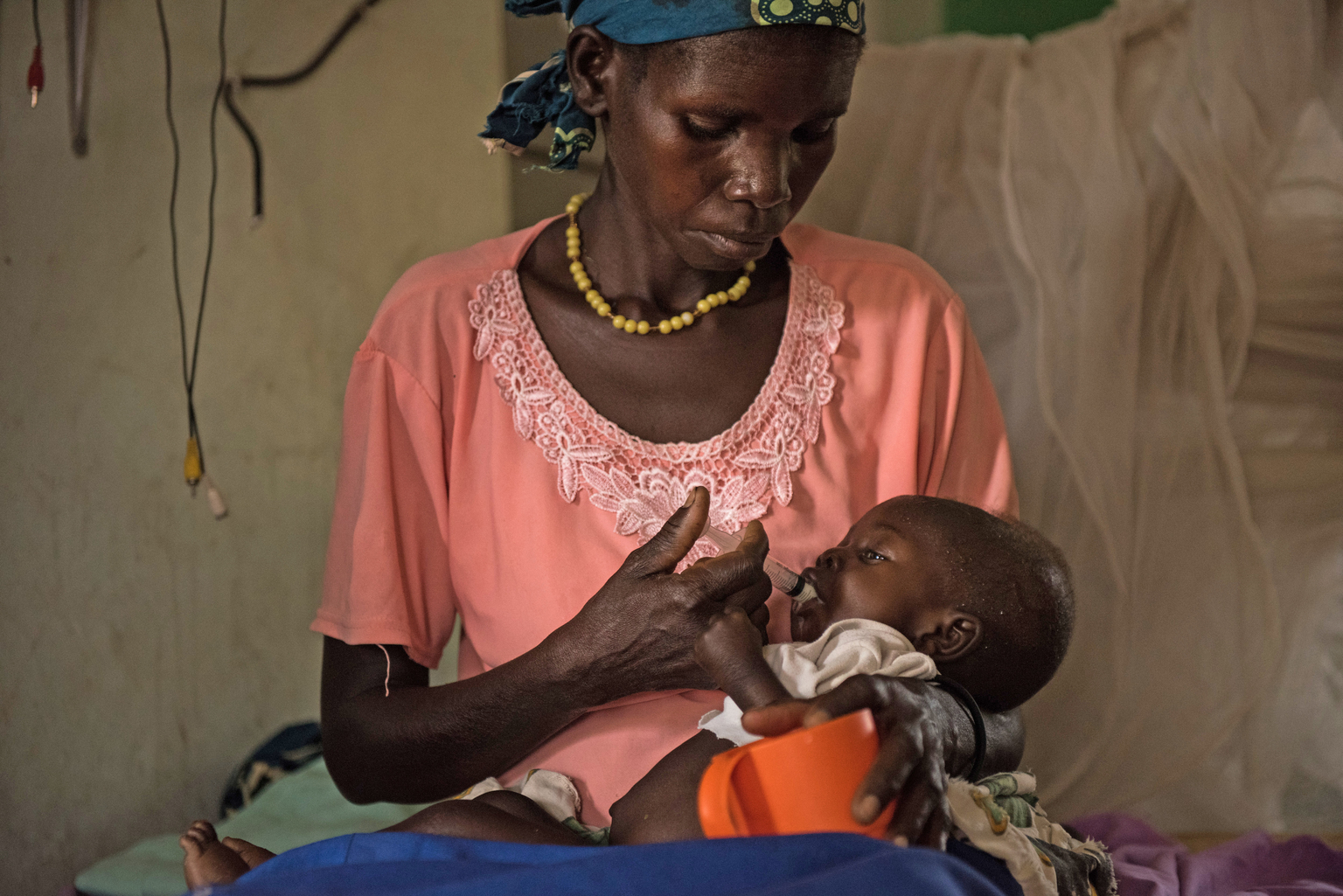 Südsudan: Mangelernährung bedroht Kinder. © UNICEF/UN067946/Hatcher-Moore